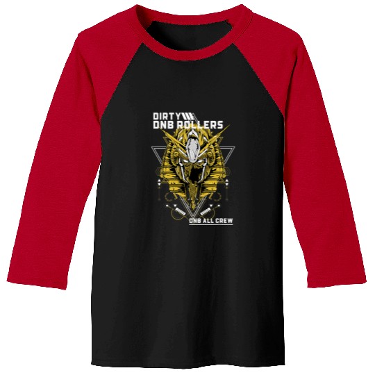 Drums Drummer Junglist DnB Dubstep EDM Drum And Bass Drums Baseball Tees