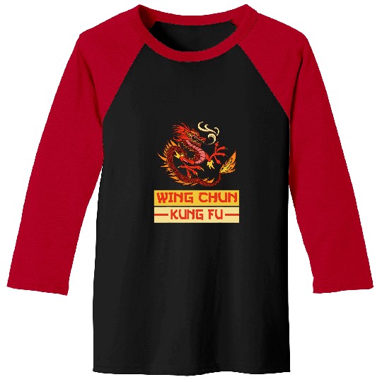 Wing Chun Kung Fu Baseball Tees