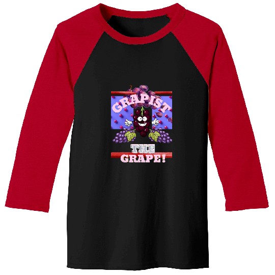 Grapist Grape Culture Grape Worker Baseball Tees