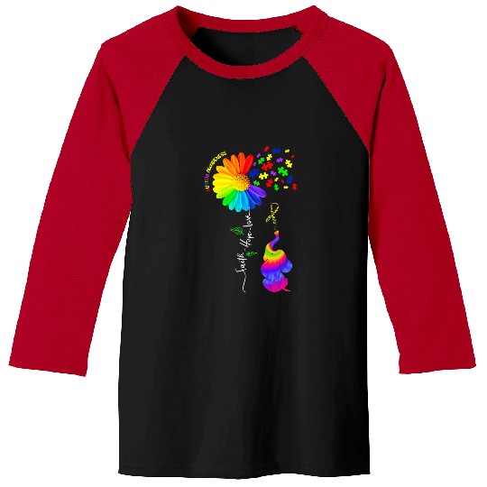 Autism Faith Hope Love Autism Awareness Sunflower Mom Women Gifts Neurodiverse Baseball Tees
