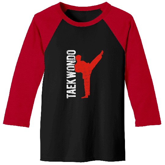 Korean Martial Arts Taekwondo Baseball Tees