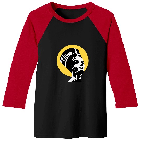 Egyptian Nefertiti Proud Rise up Women gift Queen Nefertiti Baseball Tees