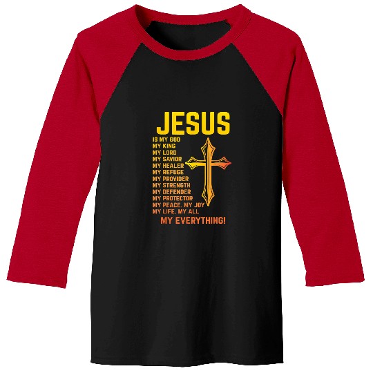 Christian jesus is king tee jesus facts tee jesus loves you 2 Christ Baseball Tees