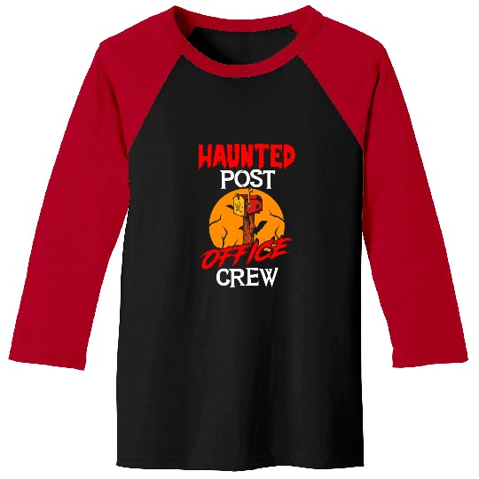Halloween Postal Worker Mail Postal Delivery Man Post Office 1 Baseball Tees