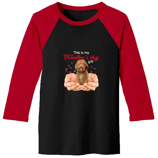 Cute Labradoodle This Is My Valentines Day Pajama Baseball Tees