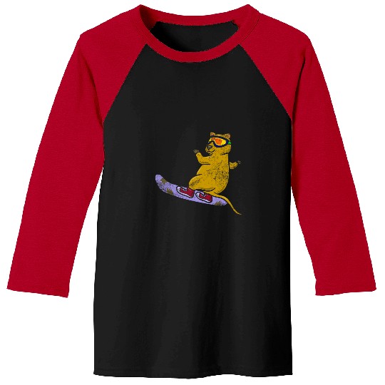 Skiing Ski quokkas Whisperer Snowboarding Snow Winter Sport Snowboard Baseball Tees