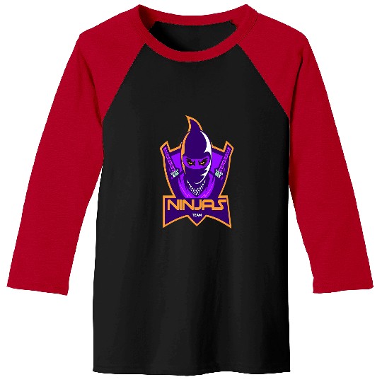 NINJA TEE NINJA TEAM GREA TO WEAR UNDER YOUR GI Baseball Tees