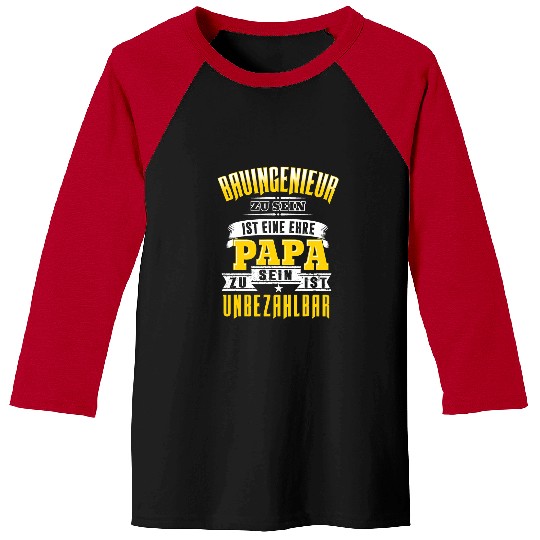 Mens Construction engineer outfit building engineers engineers dad gift Baseball Tees