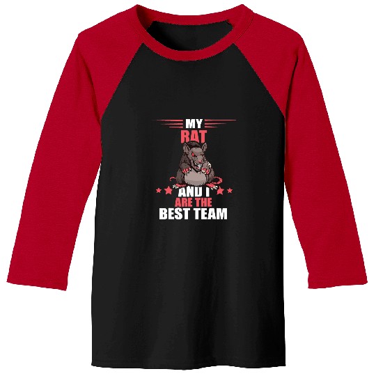My Rat And I Angry Rat Mouse Rodent Rat Owner Rat Baseball Tees