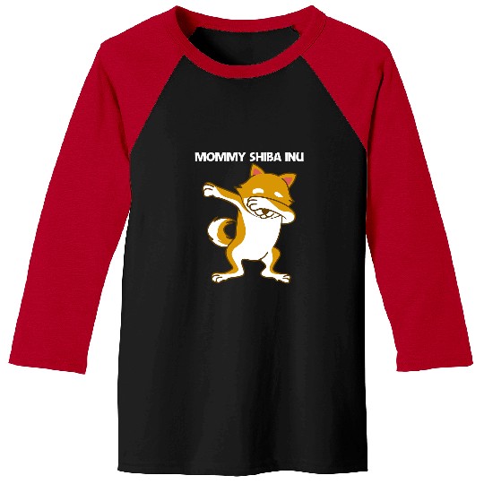 Dog Shiba Inu Cute Shiba Inu Art For Women Mom Japan Breed Animal Lovers 3 Baseball Tees