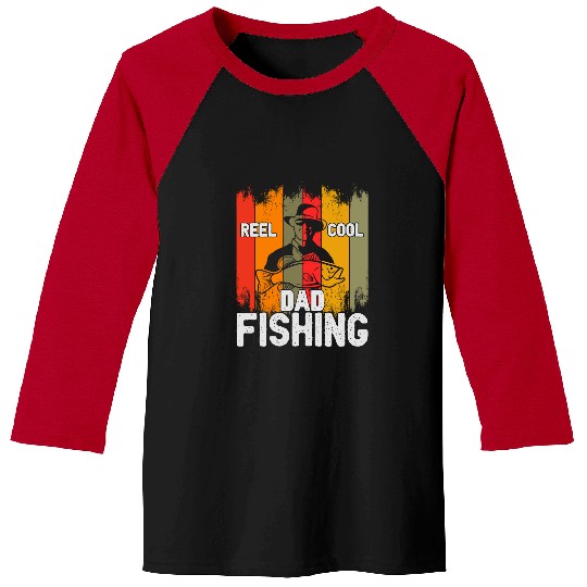 Fishing Reelcooldad fisherman 146 Fisher Hook Fisher Baseball Tees