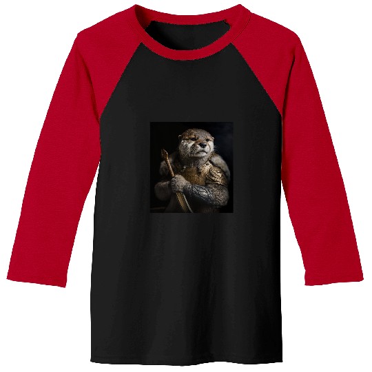 Otters Sea Otter Lover Funny Design Baseball Tees