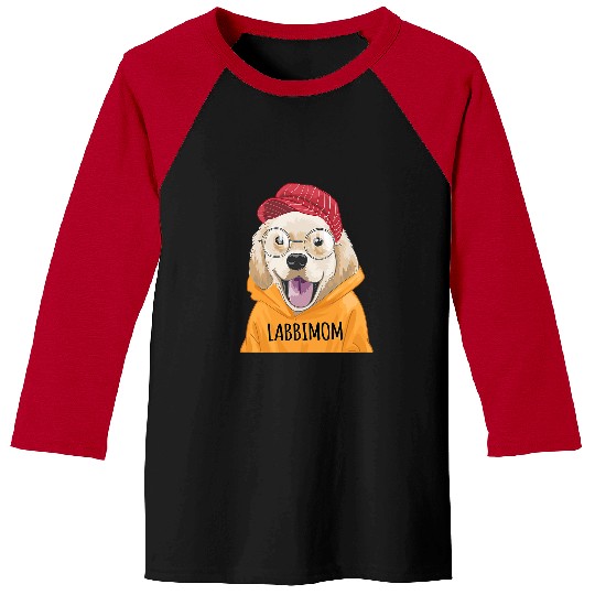 Labrador Lab Dog Labbi Mom Labrador Mum Dog Owners Women Dogs Walking Baseball Tees