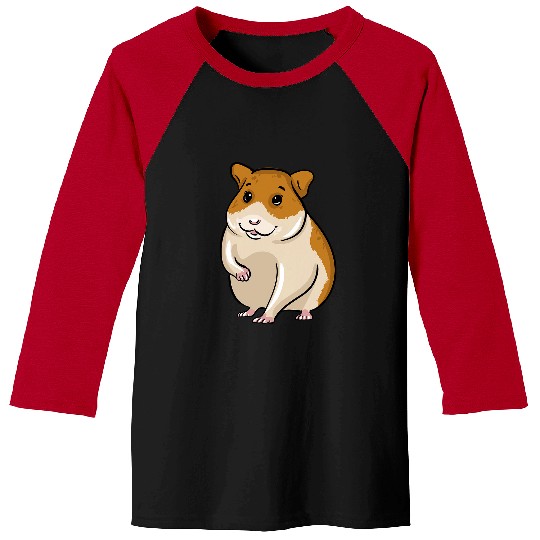 Hamster Mouse Illustration Lover Owner Gift Hamsters Gifts Baseball Tees