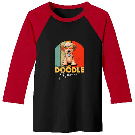 Goldendoodle Mama bests Goldendoodle Mom Ever Mothers Day Dog Mom 2 Doodle Dog 8 Baseball Tees