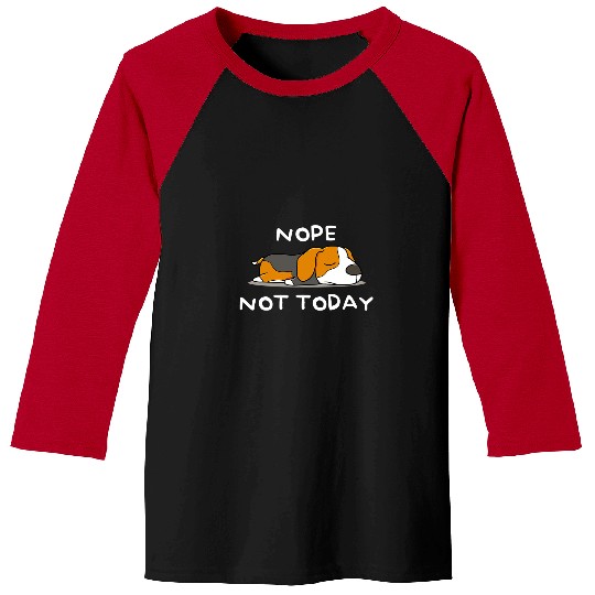 Nope Today Not Rainbow Unicorns Pride Month Event LGBT dogs Baseball Tees