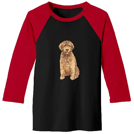 Goldendoodle Dog 3 Doodle Dog Baseball Tees