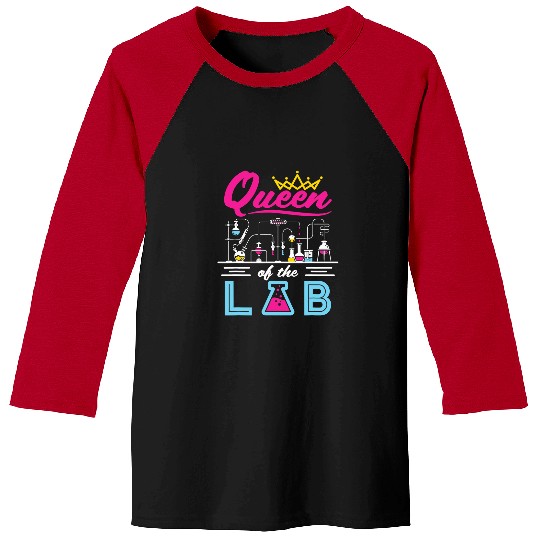 Lab Queen Technologist Laboratory Scientist Women Baseball Tees