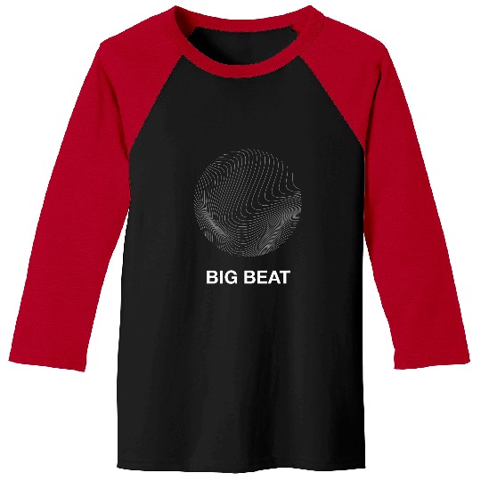 Big Beat Music Retro Techno Music Raver EDM Party 90s Baseball Tees