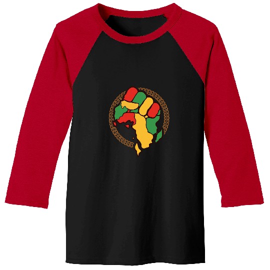 Afro Black Girl Pride Afro Girl Afrocentric Melanin Girl Baseball Tees