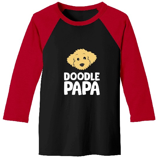 Goldendoodle Dad Labradoodle Dad Doodle Papa Doodle Dog Baseball Tees