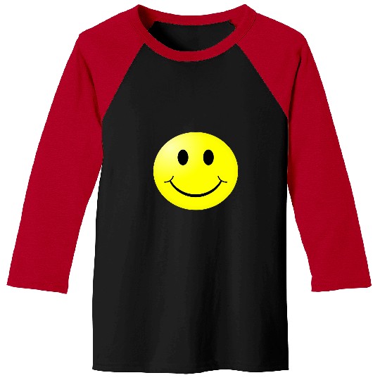 Classic Smiley Face Baseball Tees