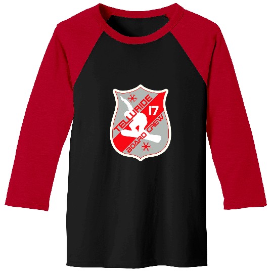 Skiing Ski Telluride Colorado Board Crew Snowboarding Baseball Tees