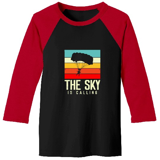 Skydiving Gift Skydive Design For Men Women Skydiver Skydiving Lovers Baseball Tees