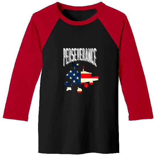 America USA perseverance mars landing history making Baseball Tees