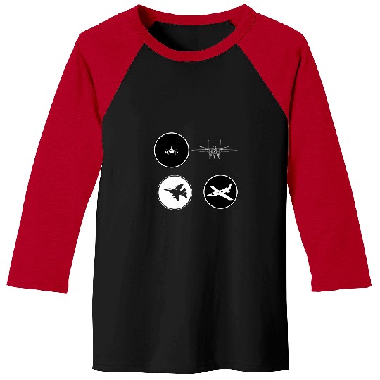 Funny Retro vintages Airplane Aviation Pilot Gift 2 Baseball Tees