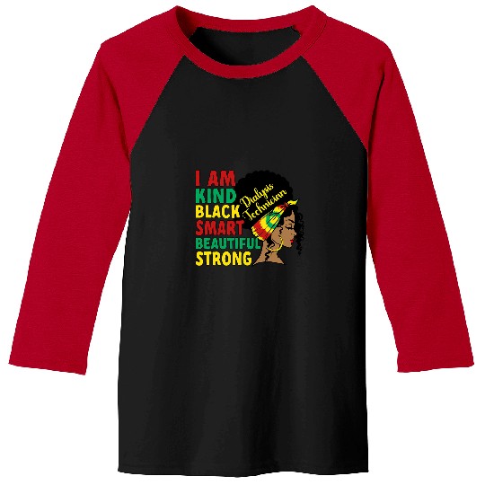 Black Dialysis Technician African American Dialysis Tech Baseball Tees