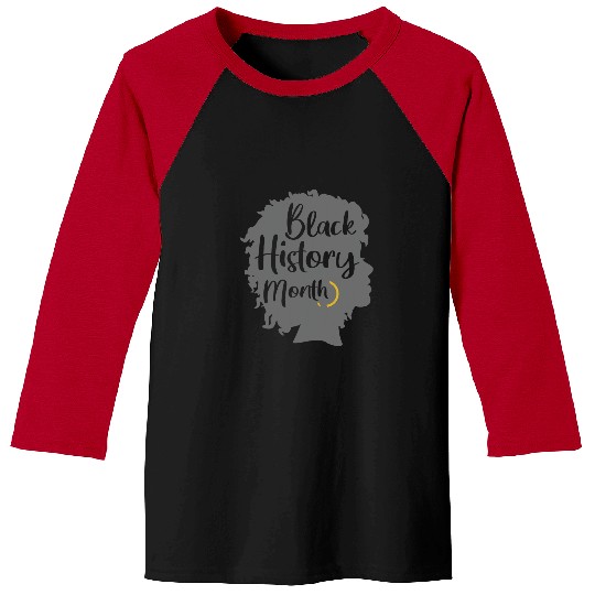 Black History Month Black Lives Matter BLM Afrocentric Baseball Tees