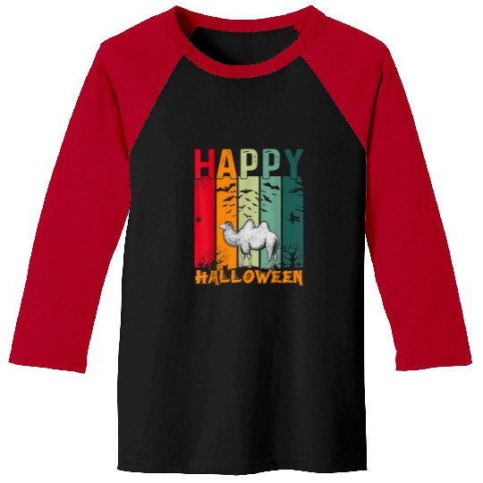Llama Lover Camel Lover Girls Boys Retro Style Halloween Dinner Party 247 Baseball Tees