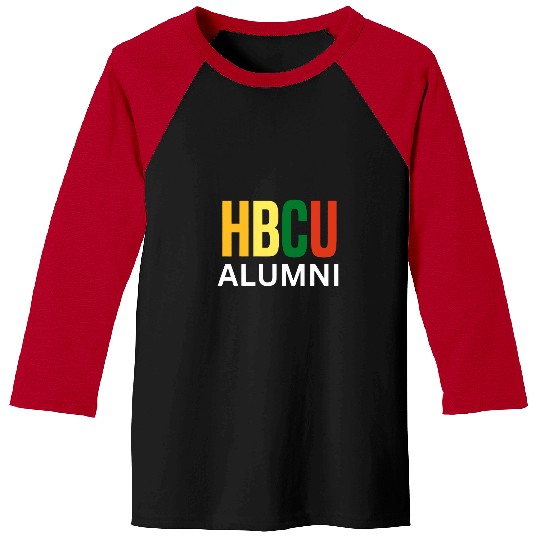 HBCU Historically Black College University Grad Alumni BML 6 Baseball Tees