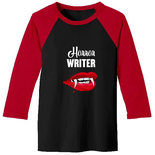 Reading Book Horror Writer Author Books Novelist Writing Story Thriller Reader Baseball Tees