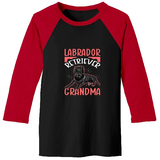 Labrador Lab Dog Grandma Dog Owner Labrador Retriever Baseball Tees