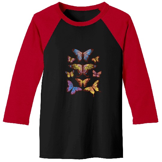 Monarch Butterflies Collection Entomology Science Butterfly489 Baseball Tees