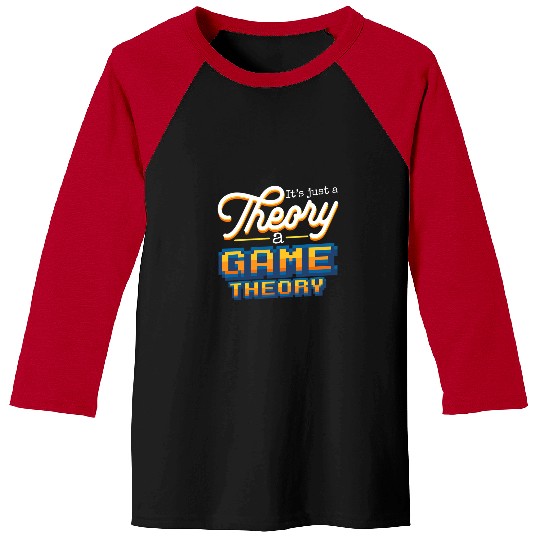 Game Theory Student Mathematician Logical Thinker Baseball Tees