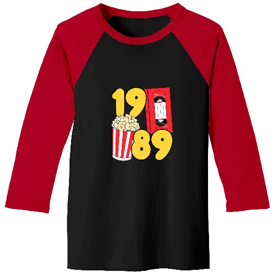 Grad Class 1989 Cinema Student 80s Movie Film School Reunion Baseball Tees