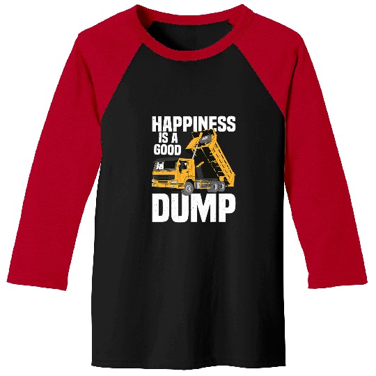 Fit for Men Dump Truck Accessories Dump Truck Driver Baseball Tees