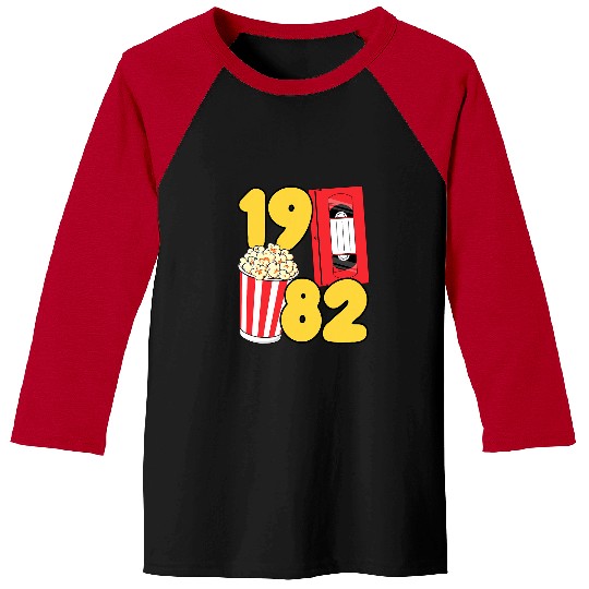 Grad Class 1982 Cinema Student 80s Movie Film School Reunion Baseball Tees