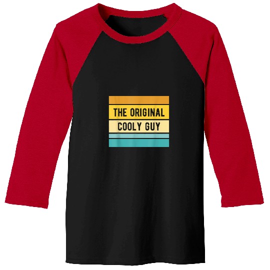 The Original Cool Guy HVAC Technician Baseball Tees