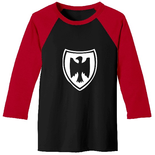 Eagle Emblem Shield Baseball Tees