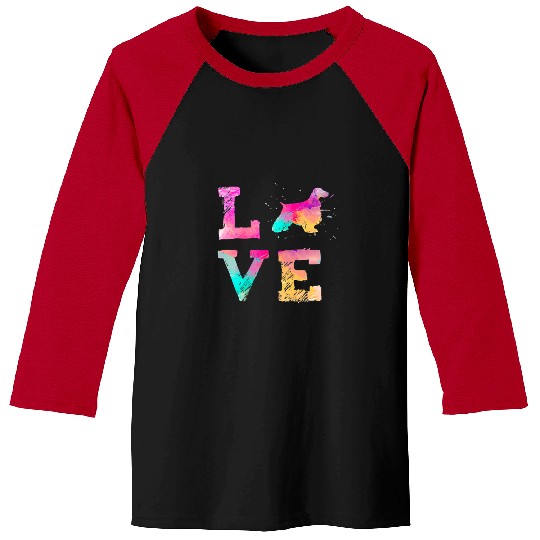 Dog Cocker Spaniel Watercolor Paint English Cocker Spaniel Mom Dog Pocket Baseball Tees