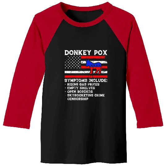 Donkey Pox Symptoms  The Disease Killing America Biden 21 Baseball Tees