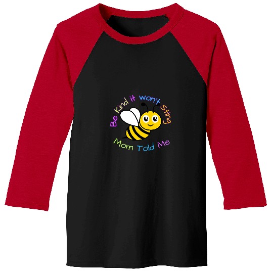 Funny Bumble Bee Back to School Teacher Girls Boy Mom Baseball Tees