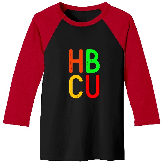 HBCU Historically Black College University Student HBCU Grad Baseball Tees