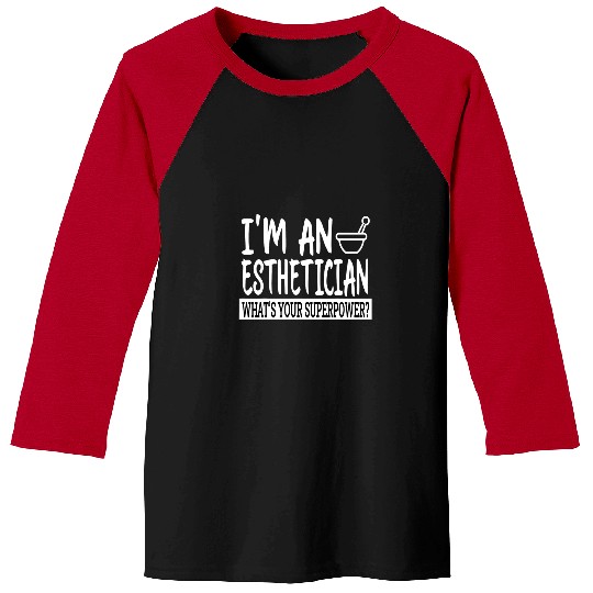Esthetician Skin Care Professional Beautician Design 1 Baseball Tees