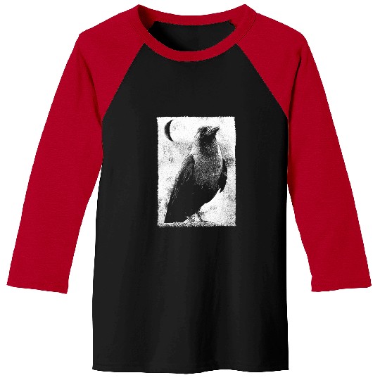 Alternative Clothes Aesthetic Goth Women 2Crow Graphic Baseball Tees