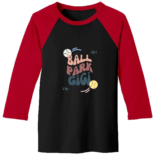Ball Park Gigi Softball and Baseball Baseball Tees